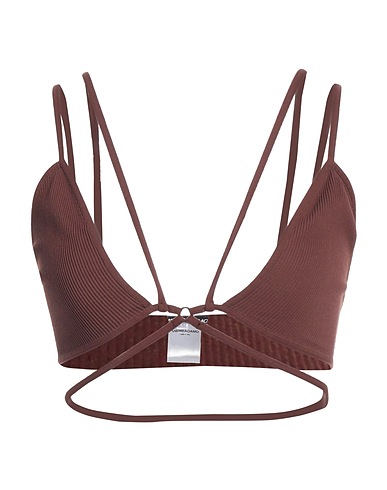 ANDREĀDAMO Top Brown 94% Polyamide, 6% Elastane