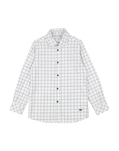 TRYBEYOND Patterned shirt White 100% Cotton