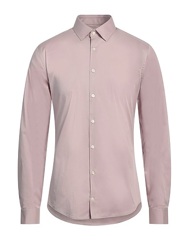 TIGER OF SWEDEN Chemise de couleur unie Gris taupe 66% Coton, 30% Polyamide, 4% Élasthanne