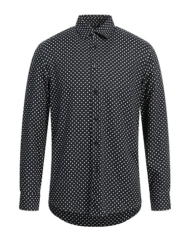 DRYKORN Patterned shirt Black 100% Cotton
