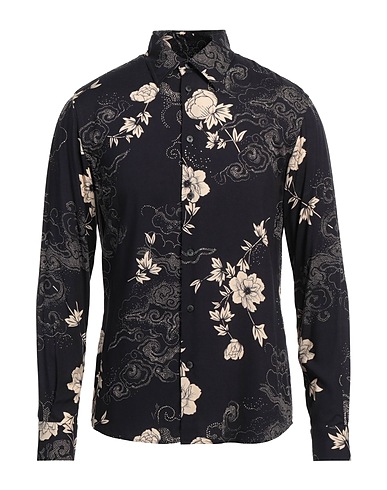 GAëLLE Paris Patterned shirt Black 100% Viscose