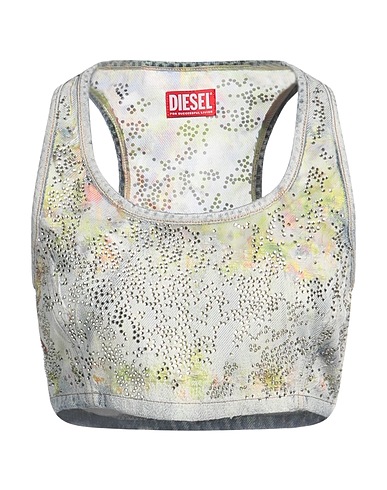 DIESEL Top Blue 78% Cotton, 22% Nylon