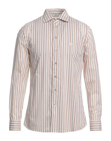 ETRO Striped shirt Ivory 100% Cotton
