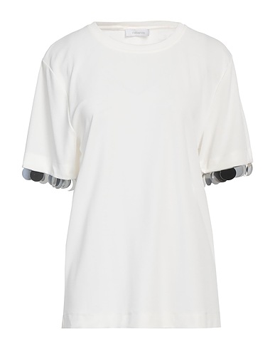 RABANNE Top White 62% Viscose, 29% Polyamide, 9% Elastane