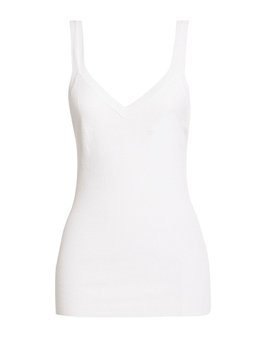 P.A.R.O.S.H. Top White 82% Cotton, 18% Polyamide