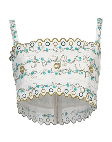 ELIE SAAB Top White 78% Cotton, 22% Polyester