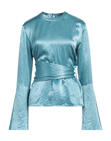 NANUSHKA Top Turquoise 100% Acetate