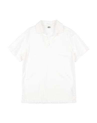Y-CLÙ Poloshirt Weiß 100% Baumwolle