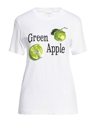 SPORTMAX T-Shirt Weiß 100% Baumwolle