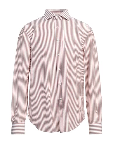 BARBA Napoli Striped shirt 70% Cotton, 30% Linen