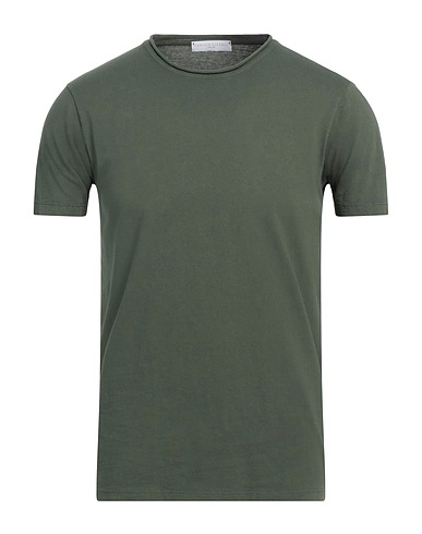 DANIELE FIESOLI ベーシックTシャツ ミリタリーグリーン コットン 100%