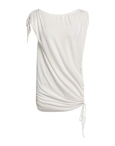 LIVIANA CONTI Top Bianco 100% Viscosa