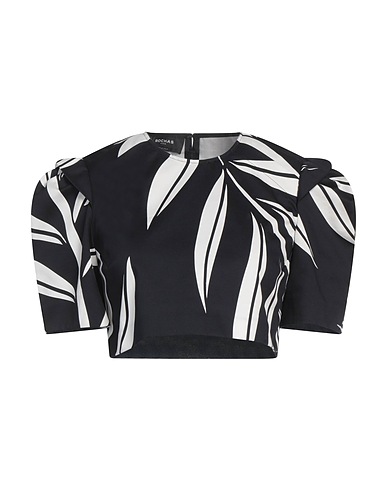 ROCHAS Top Black 100% Cotton