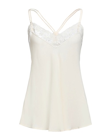 BEATRICE .B Camisole Ivory 65% Acetate, 35% Silk
