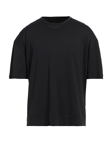 TEN C Basic t-Shirt Μαύρο 100% Βαμβάκι