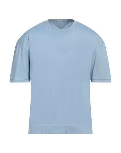 TEN C Basic T-Shirt Sky blue 100% Cotton
