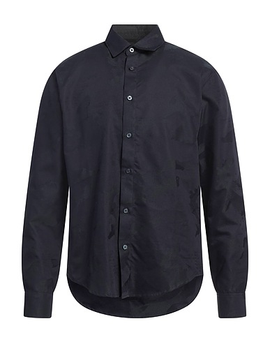 ARMANI EXCHANGE Solid color shirt 65% Cotton, 35% Polyester