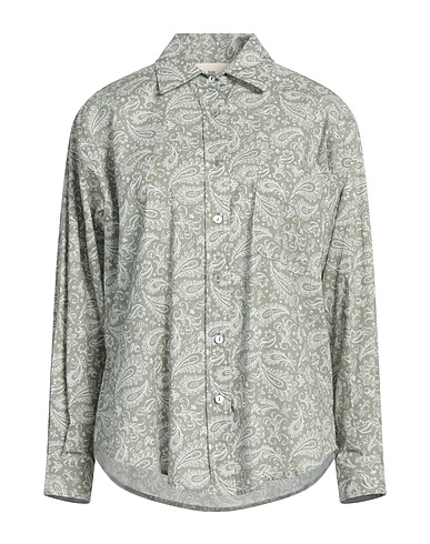 ANOTHER LABEL Camisas y blusas estampadas 97% Algodón, 3% Elastán