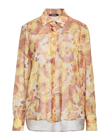 MAIDOMA Patterned shirts & blouses Yellow 100% Polyester