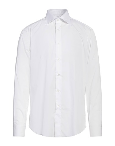FRAY Solid color shirt White 100% Cotton