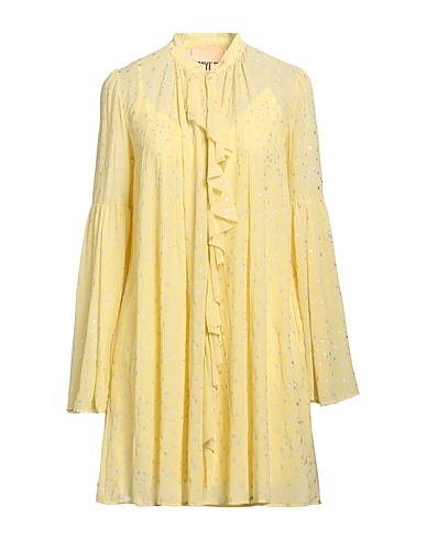ANIYE BY Shirt dress Yellow 100% Polyester