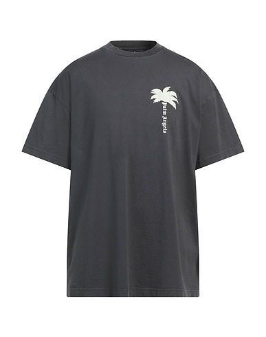 PALM ANGELS T-shirt Charcoal 100% Cotton