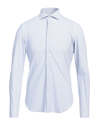 SARTORIO 柄入りシャツ ホワイト ナイロン 76% / ポリウレタン 24%