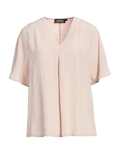 SUITE51 Top Blush 88% Acetate, 12% Silk