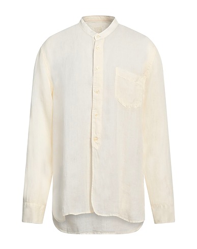 120% LINO Camisa de lino Hueso 100% Lino