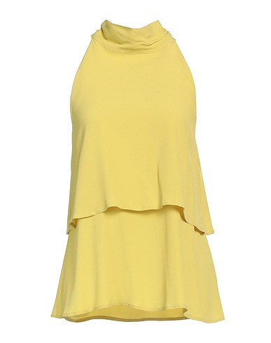 BEATRICE .B Top VERDE LIME 65% Acétate, 35% Soie