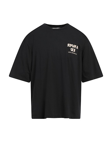 A PAPER KID T-shirt Black 100% Cotton