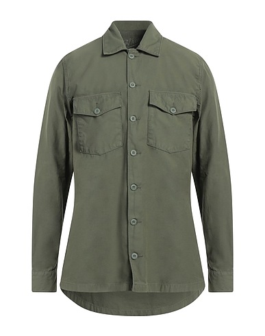 BL'KER Chemise de couleur unie 100% Coton