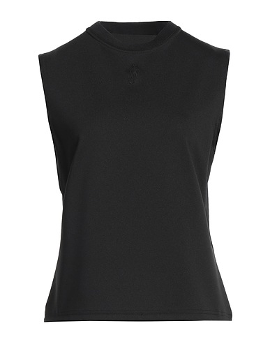 JW ANDERSON Top Black 94% Polyester, 6% Elastane