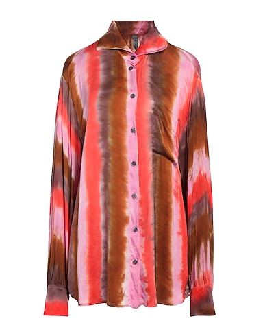 RAQUEL ALLEGRA Hemden Rot 100% Rayon