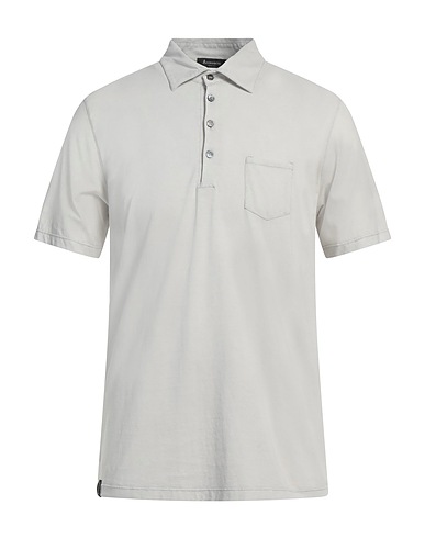 AROVESCIO Poloshirt Hellgrau 100% Supima®