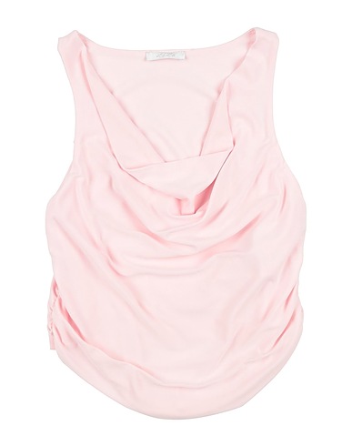 L:Ú L:Ú by MISS GRANT Топ без рукавов Светло-розовый 95% Хлопок, 5% Эластан