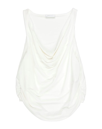 L:Ú L:Ú by MISS GRANT Top White 95% Cotton, 5% Elastane