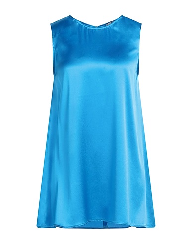 PUROTATTO Top Azure 92% Silk, 8% Elastane