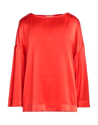 PUROTATTO Top Red 92% Silk, 8% Elastane