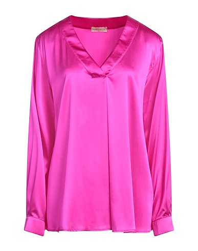 PUROTATTO Top Plum 92% Silk, 8% Elastane