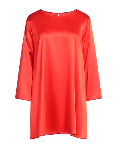 PUROTATTO Top Red 92% Silk, 8% Elastane