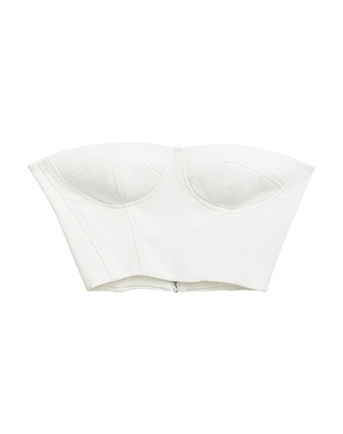 DAVID KOMA Bustier White 52% Acetate, 45% Viscose, 3% Elastane