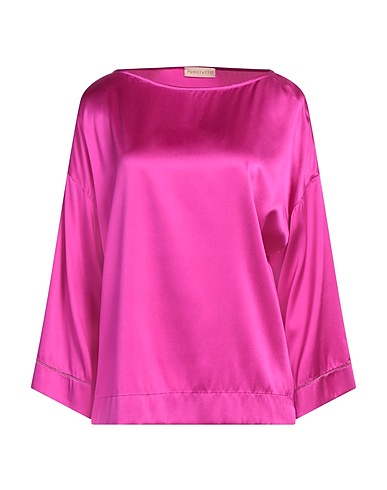 PUROTATTO Top Fuchsia 92% Silk, 8% Elastane