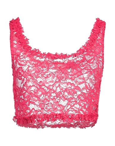 SOALLURE Top Fuchsia 100% Polyester