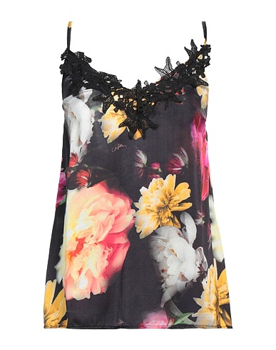 SOALLURE Camisole Black 100% Viscose, Cotton