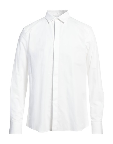 VALENTINO GARAVANI Solid color shirt White 100% Cotton