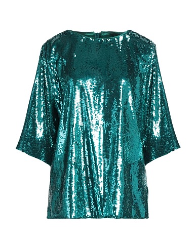 LIVIANA CONTI Top Emerald green 100% Polyester