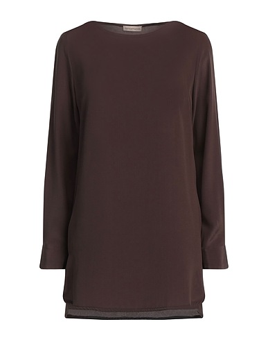 CAMICETTASNOB Top Marron 100% Soie