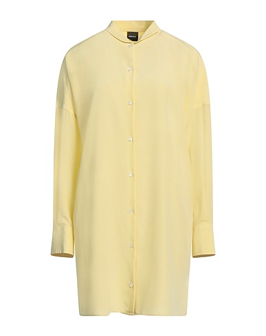 ASPESI Silk shirts & blouses Pastel yellow 100% Silk