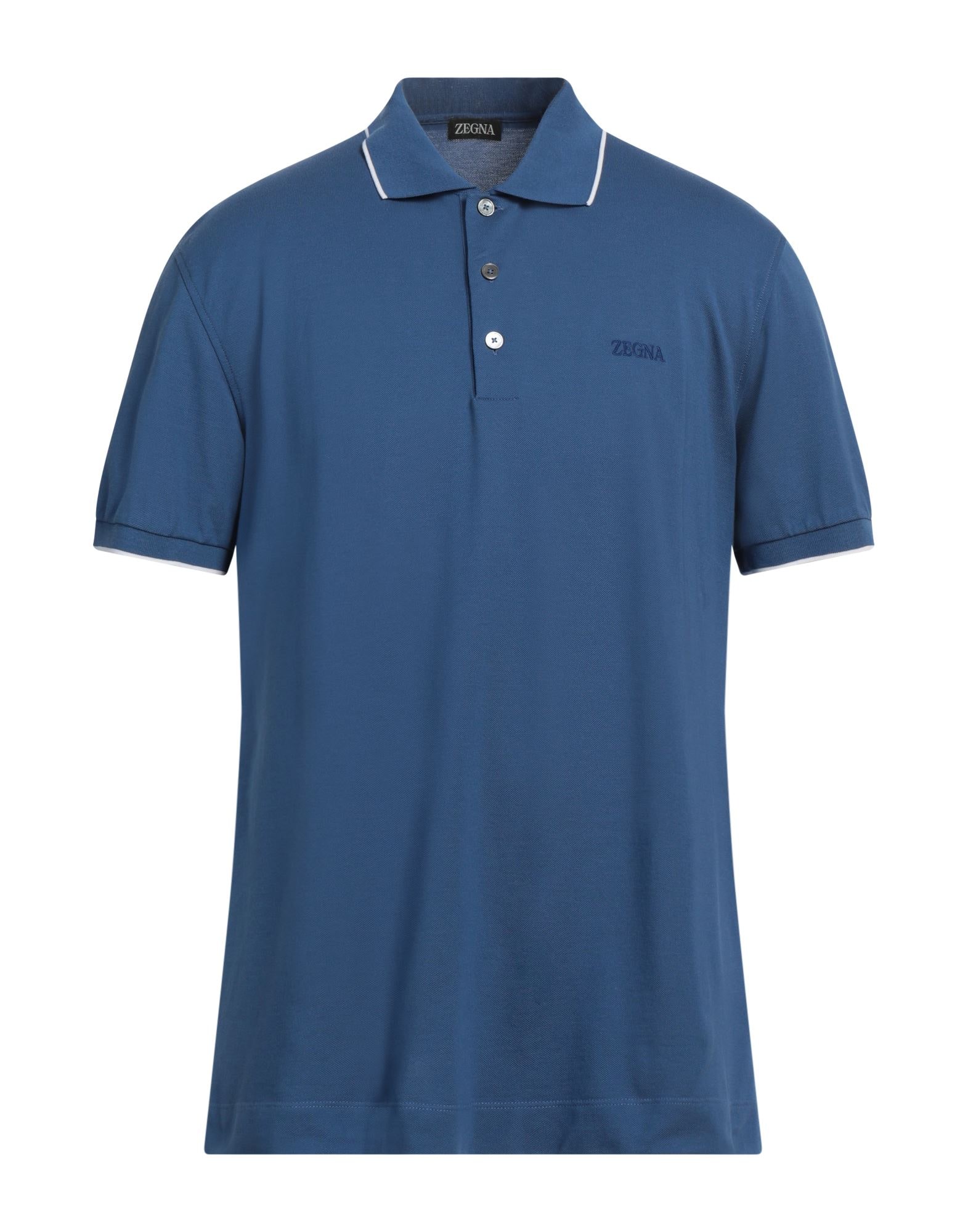 ZEGNA | Midnight blue Men's Basic T-shirt | YOOX
